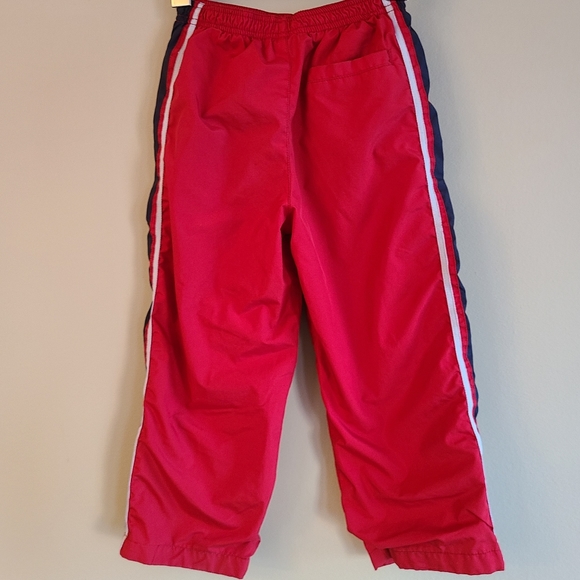 Red lined wind/splash pants - Picture 2 of 4